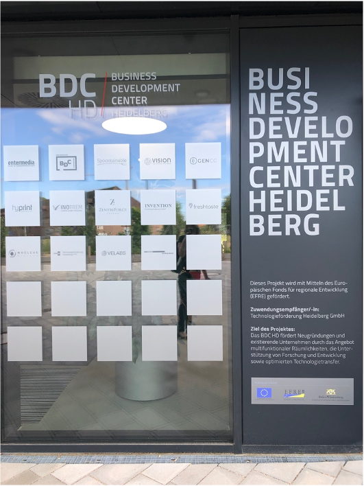 Eingang BDC Heidelberg