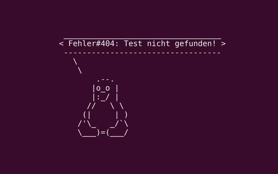 Softwaretests: Wie und warum testen?