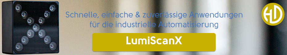 Schnelle, einfache und zuverlässige Anwendungen für die industrielle Automation – LumiScanX
